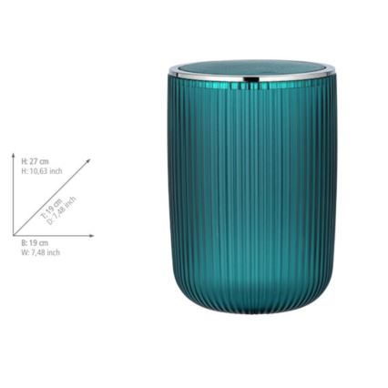 WENKO 24483100 - Panier AGROPOLI 19x27 cm turquoise