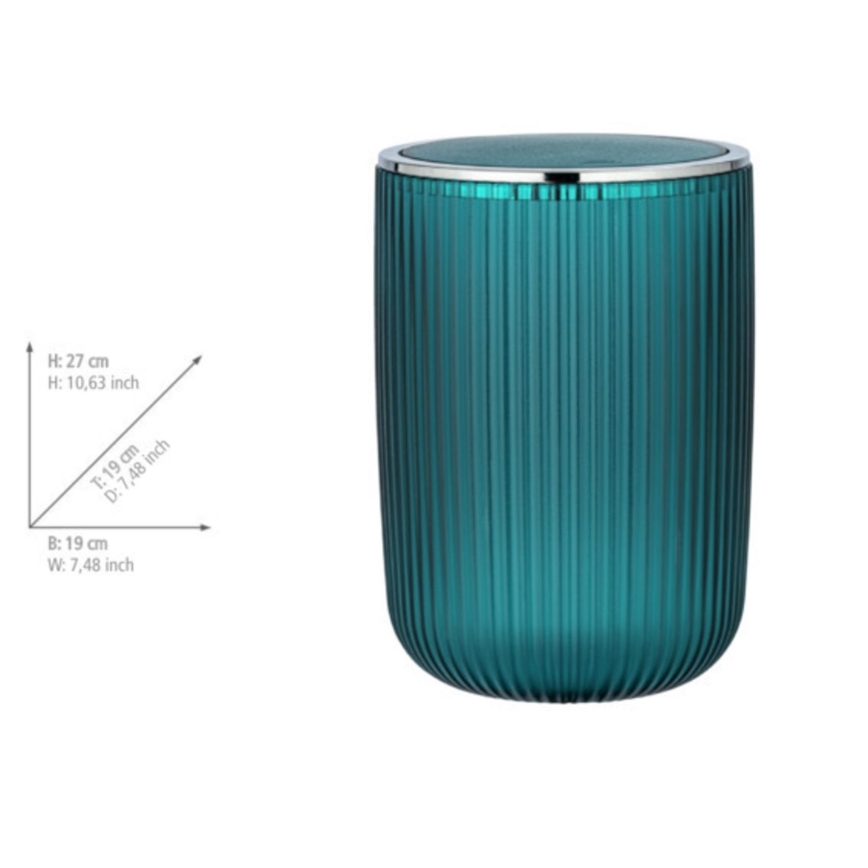 WENKO 24483100 - Panier AGROPOLI 19x27 cm turquoise