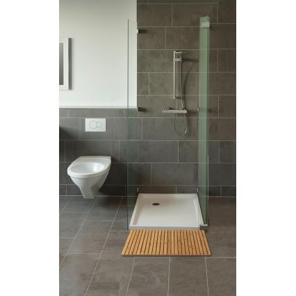 WENKO 24611100 - Paillasson BAMBUSA 100x50 cm marron