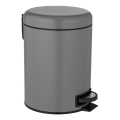 WENKO 24682100 - Corbeille LEMAN 21x24 cm gris/noir