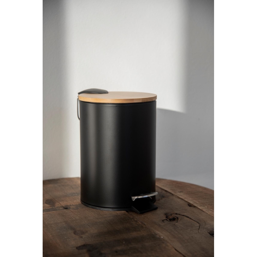 WENKO 24696100 - Korb TORTONA 17x21 cm schwarz/braun