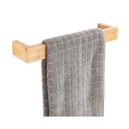 WENKO 24741100 - Porte-serviettes BAMBUSA 40x9 cm brun
