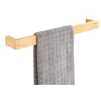 WENKO 24742100 - Porta asciugamani BAMBUSA 60 x 9 cm marrone