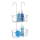 WENKO 24758100 - Étagère de douche MILO 25x55 cm argentée/transparente