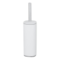 WENKO 24776100 - Scopino WC ALASSIO 9,3x39,2 cm acciaio inox/bianco