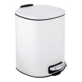 WENKO 24779100 - Cestino ALASSIO 20,5x27 cm bianco/nero