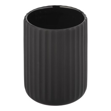 WENKO 24803100 - Gobelet BELLUNO 8x11 cm noir