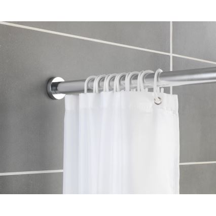 WENKO 24888100 - Barre de douche LUZ 185x2,8 cm inox/chrome brillant