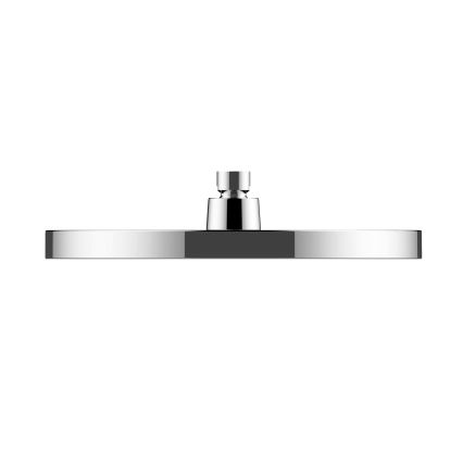 WENKO 24910100 - Duschkopf SOFTWATER 26x26 cm glänzender Chrom/schwarz
