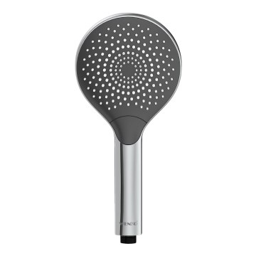 WENKO 24921100 - Tête de douche SYSTÈME D'ÉCONOMIE D'EAU 12 x 12 cm chrome brillant/gris