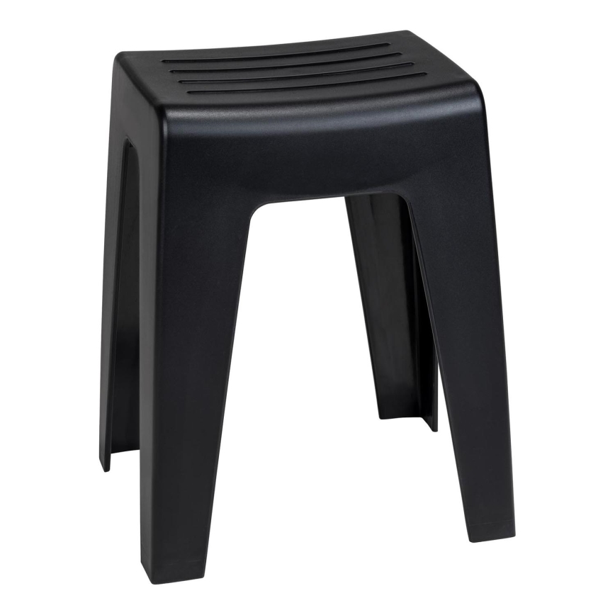WENKO 25156100 - Tabouret KUMBA 38x47 cm noir
