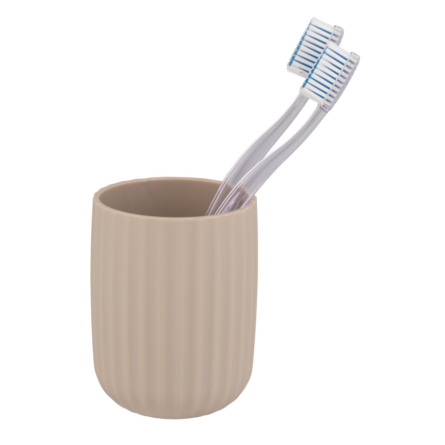 WENKO 25183100 - AGROPOLI-Becher, 7,5 x 10 cm, beige