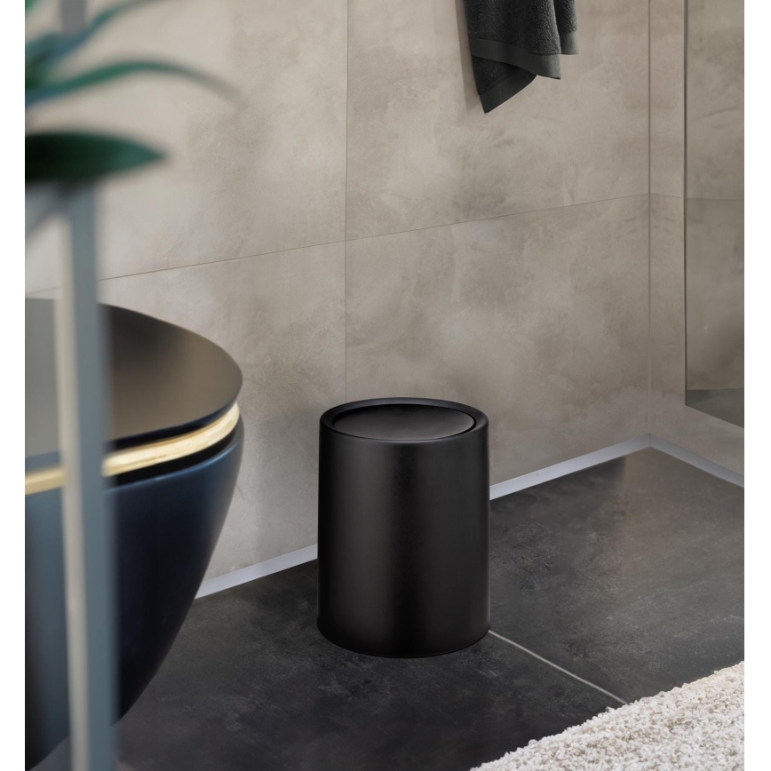 WENKO 25208100 - Korb ATRI 21x25,5 cm schwarz