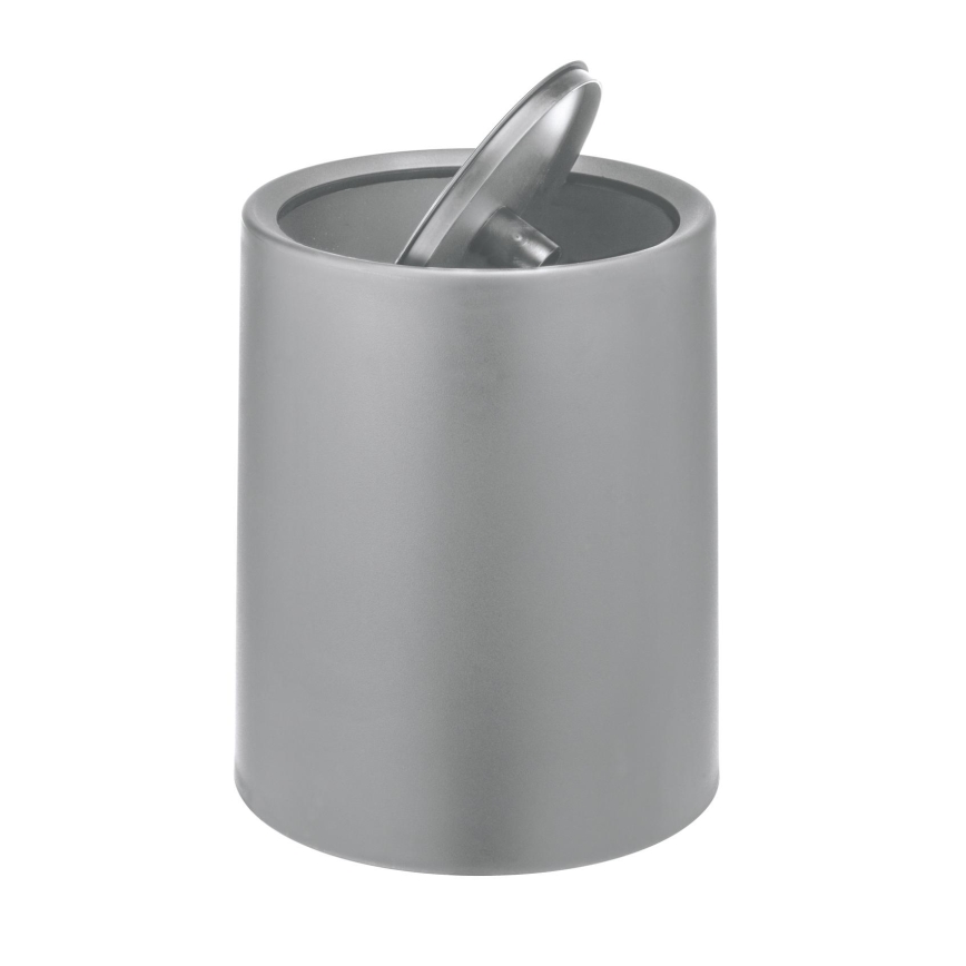 WENKO 25219100 - Cestino ATRI 21x25,5 cm grigio