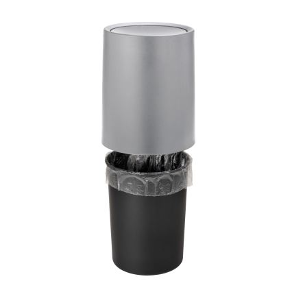 WENKO 25219100 - Cestino ATRI 21x25,5 cm grigio