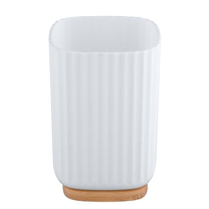 WENKO 25293100 - Bicchiere ROTELLO 8,5x11 cm bianco/marrone