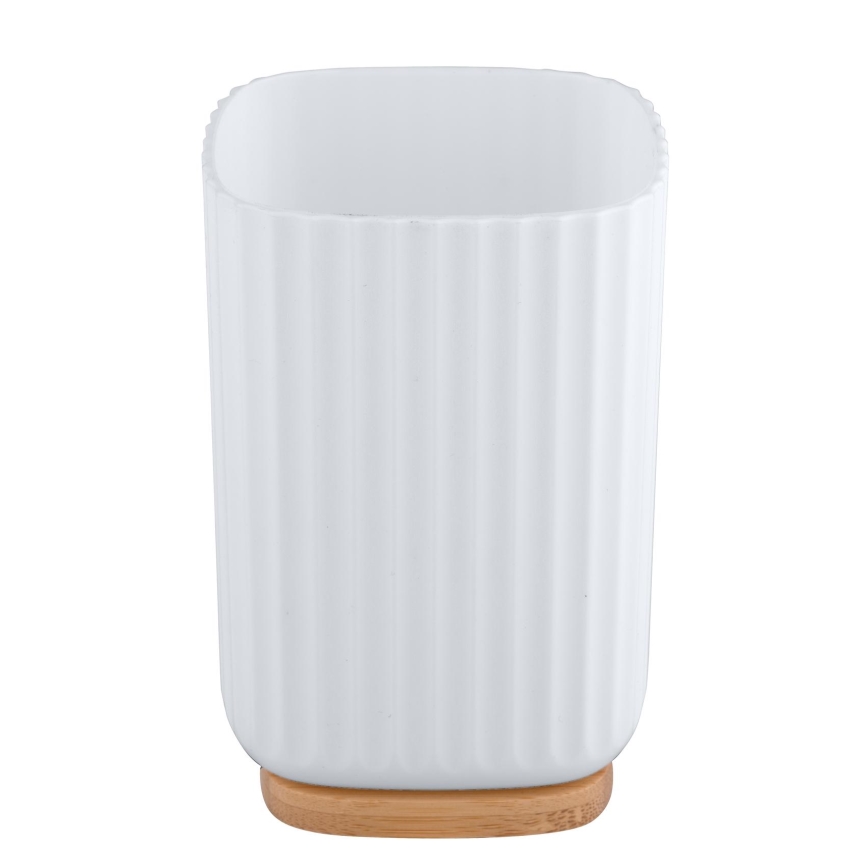 WENKO 25293100 - Bicchiere ROTELLO 8,5x11 cm bianco/marrone