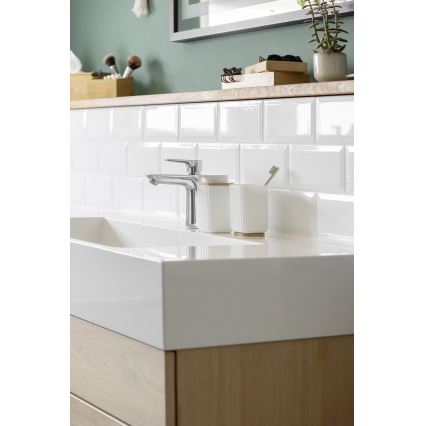 WENKO 25294100 - Dispenser di sapone ROTELLO 8,9x12,7 cm bianco/marrone