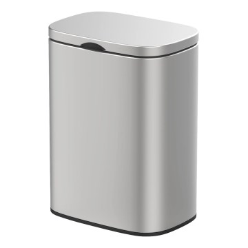 WENKO 25336100 - Cestino SARE 21,5x29,5 cm argento