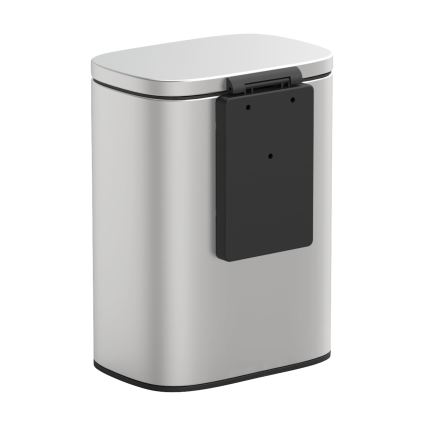 WENKO 25336100 - Corbeille SARE 21,5 x 29,5 cm argentée