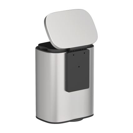 WENKO 25336100 - Corbeille SARE 21,5 x 29,5 cm argentée