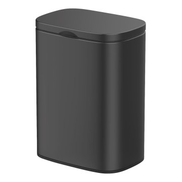 WENKO 25338100 - Corbeille SARE 21,5x29,5 cm noire