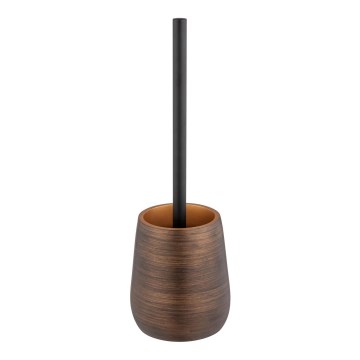 WENKO 25354100 - WC-Bürste PALENA 12,5x37 cm bronzefarben