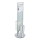 WENKO 25384100 - Set WC SULMONA 25x76 cm argento/nero