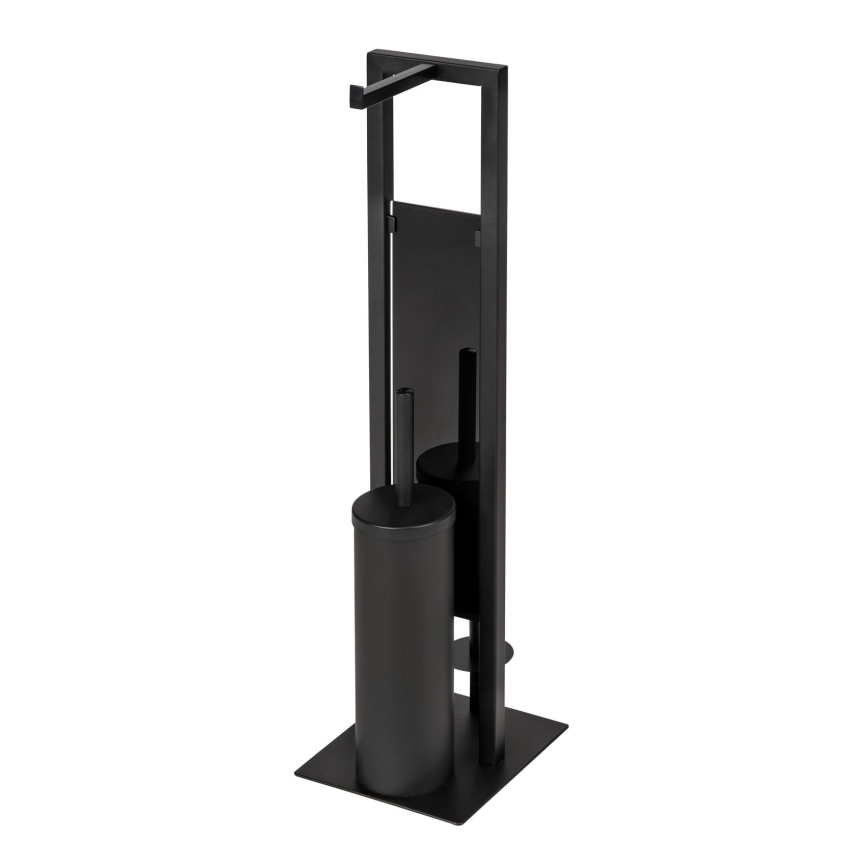 WENKO 25400100 - WC-Bürste RIVALTA 18x70 cm schwarz