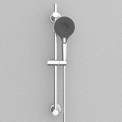 WENKO 25462100 - Duschstange LIBERTÀ, 70 cm, glänzender Chrom