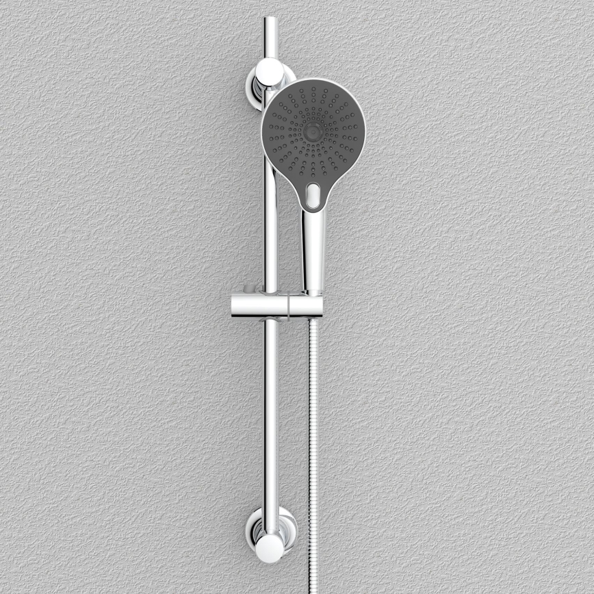 WENKO 25462100 - Duschstange LIBERTÀ, 70 cm, glänzender Chrom