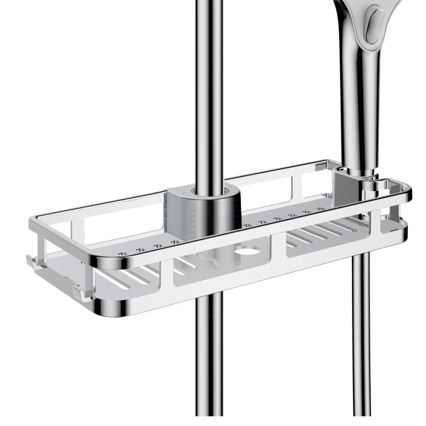 WENKO 25490100 - Mensola LIBERTÀ 28,5x11,5 cm cromo lucido
