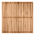 WENKO 25522100 - Fußmatte ACACIA 55x55 cm, braun