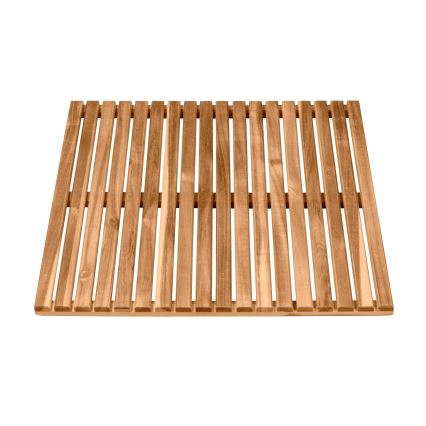 WENKO 25522100 - Paillasson ACACIA 55x55 cm marron