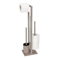 WENKO 25553100 - Scopino WC RIVALTA 18x70 cm beige/nero