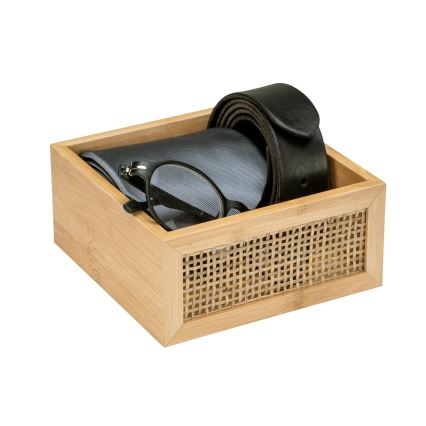 WENKO 25601100 - Plateau de baignoire ALLEGRE 15 x 7 cm, marron