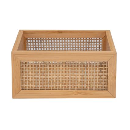 WENKO 25601100 - Vassoio per vasca da bagno ALLEGRE 15x7 cm, marrone