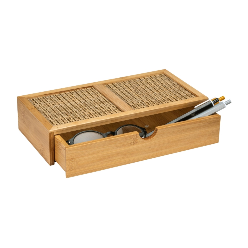 WENKO 25603100 – Organizer ALLEGRE 28x14 cm braun