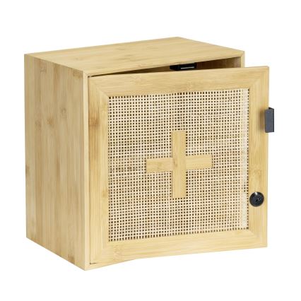 WENKO 25613100 - Mobiletto ALLEGRE 30x30 cm marrone