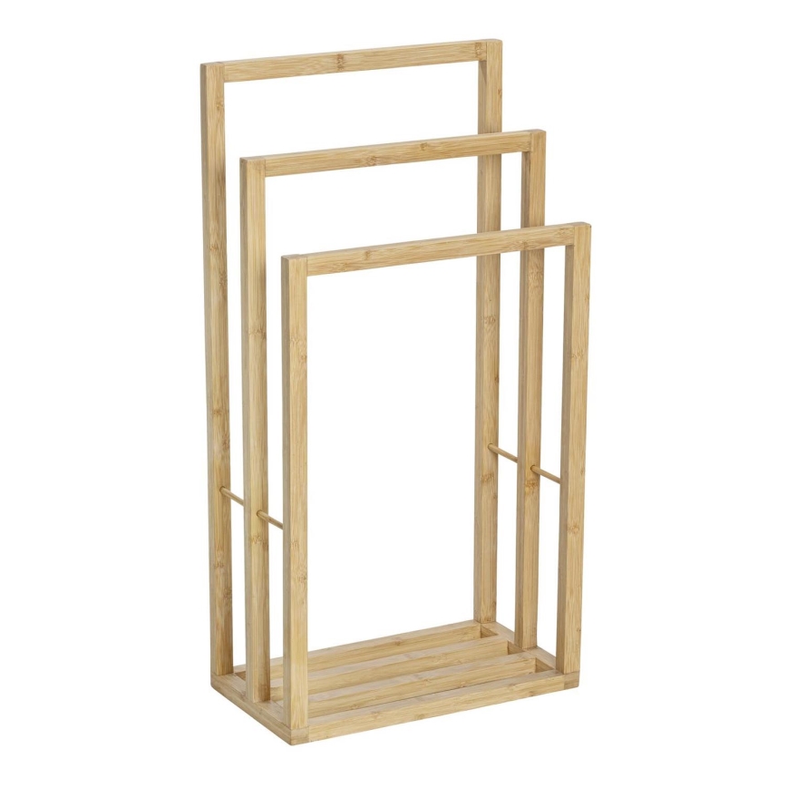 WENKO 25629100 - Portasciugamani BAMBUSA 42,5x82 cm marrone