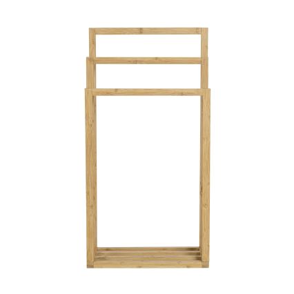 WENKO 25629100 - Porte-serviettes BAMBUSA 42,5x82 cm brun