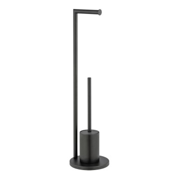WENKO 25675100 - Set WC FERLA 18x69,5 cm nero