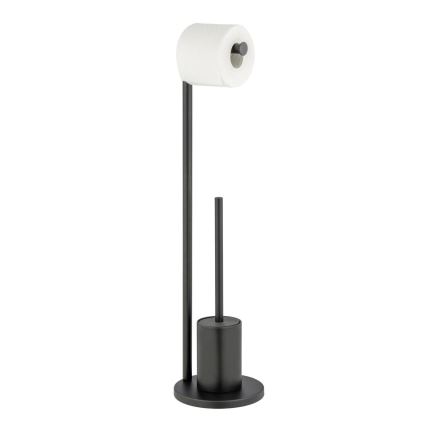 WENKO 25675100 - Set WC FERLA 18x69,5 cm nero