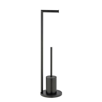 WENKO 25675100 - Set WC FERLA 18x69,5 cm nero
