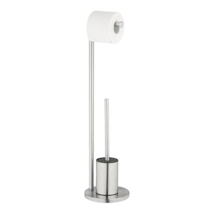 WENKO 25676100 - WC-Set FERLA 18x69,5 cm Edelstahl/satiniert