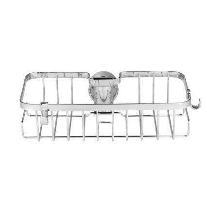 WENKO 25678100 - Korb FLORESTA 24 x 14 cm, silber