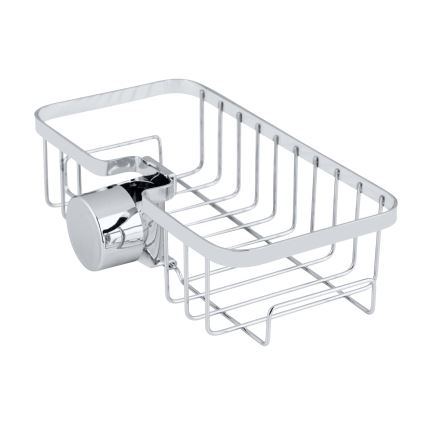 WENKO 25678100 - Panier FLORESTA 24x14 cm argenté