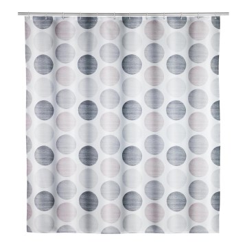 WENKO 25750100 - Rideau de douche 180x200 cm, multicolore