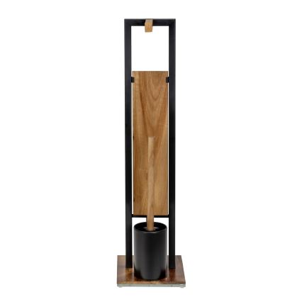 WENKO 25784100 - Set WC RIVALTA 18x70 cm marrone/nero