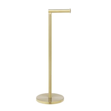 WENKO 25791100 - Porta rotolo per carta igienica 21x55 cm oro/argento